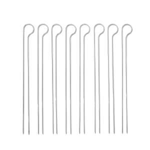 Brochettes double en acier inoxydable de Weber